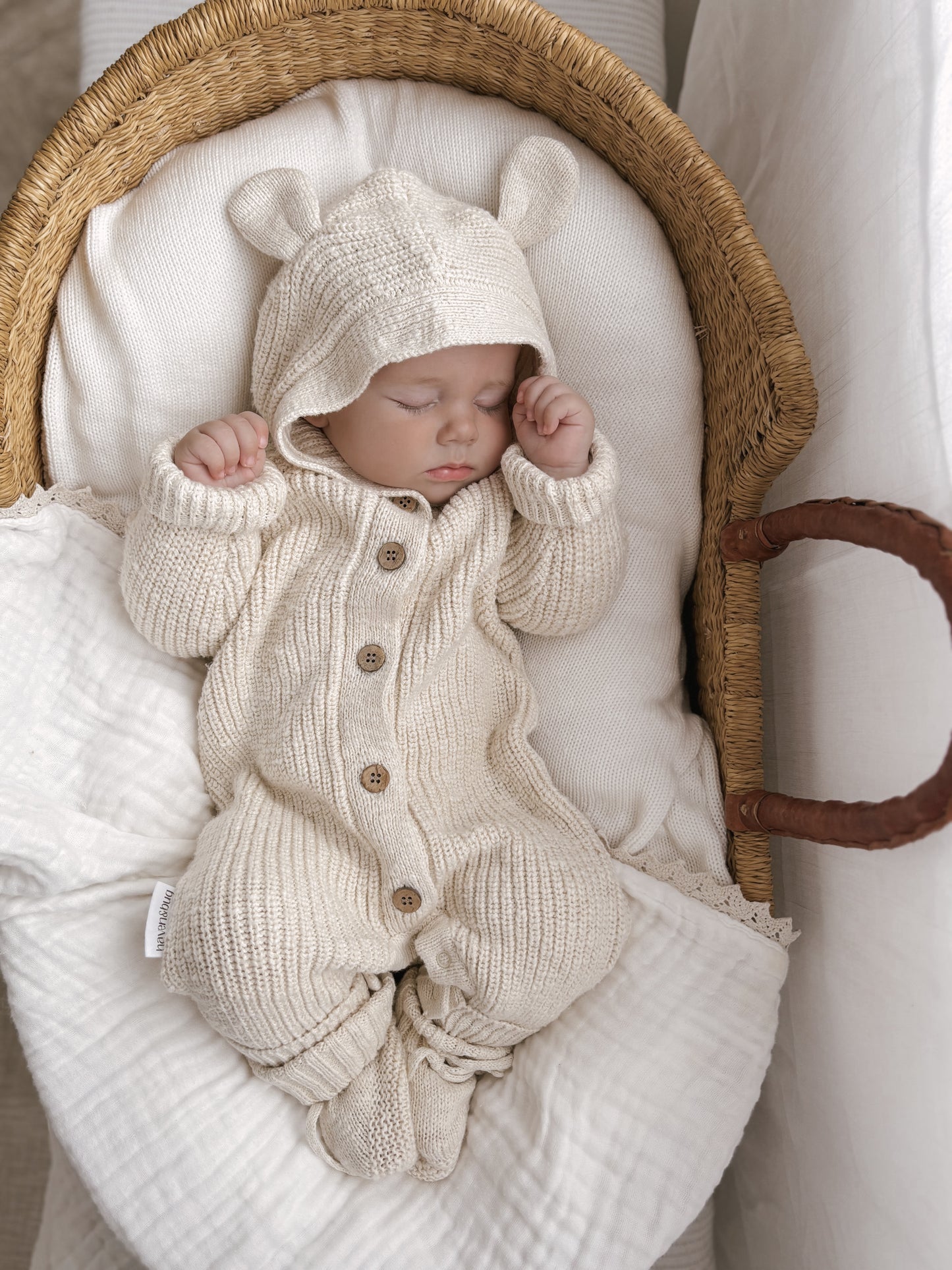 Little Bugs Booties - Milk