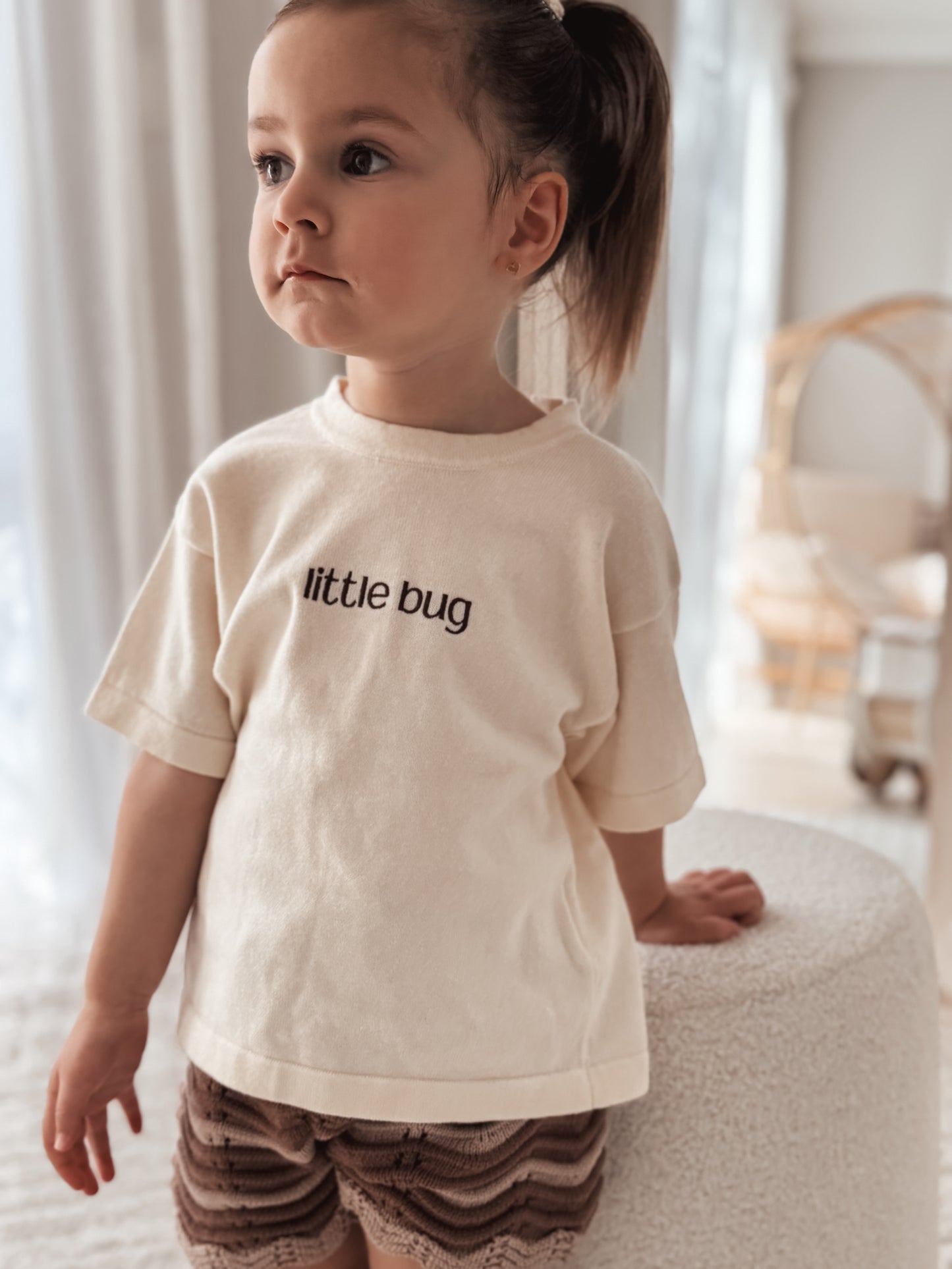 Little Bug Bow Tie Back Tee
