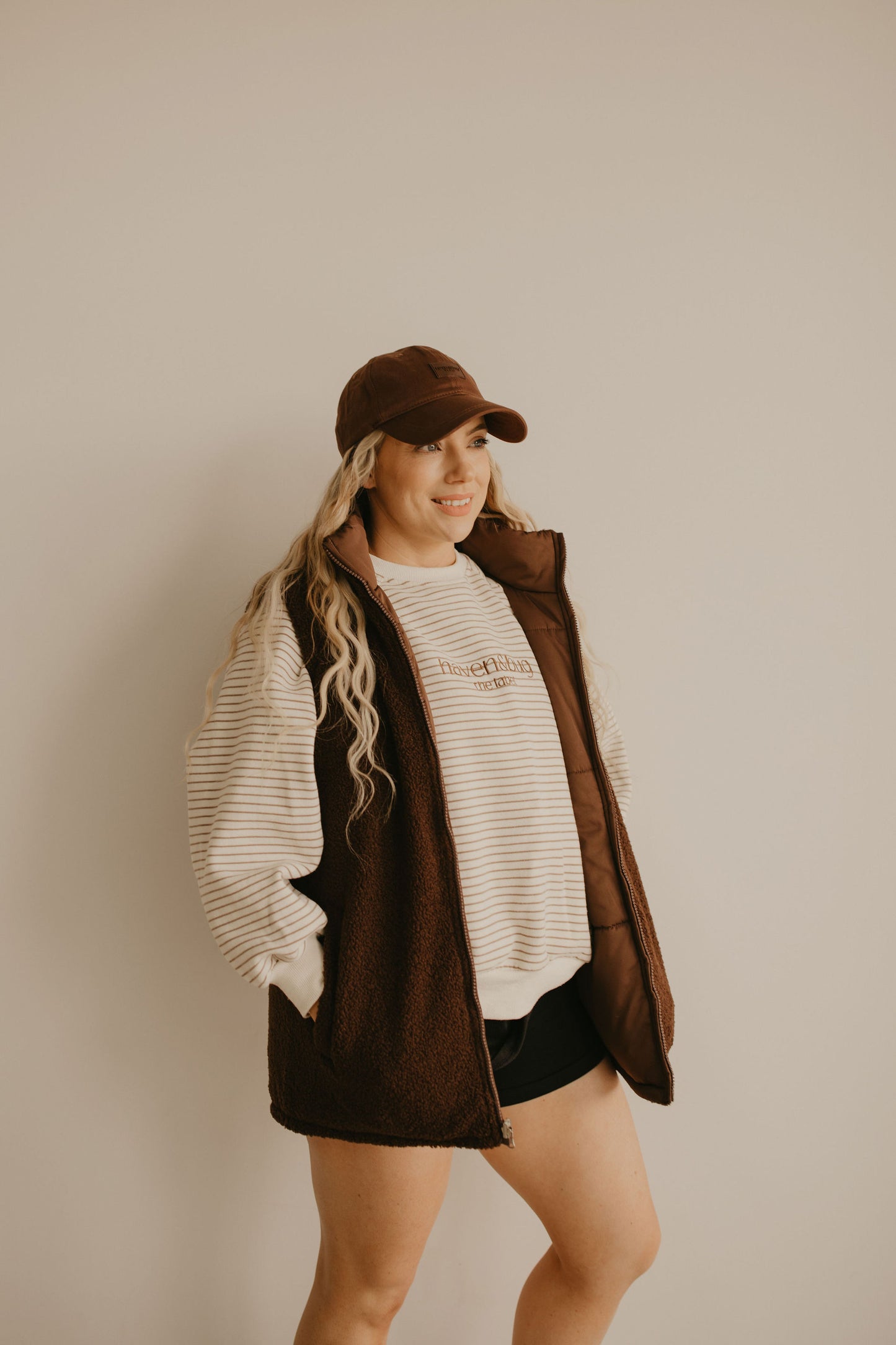 Reversible Chocolate Puffer/Teddy Vests | Womens | CLEARANCE