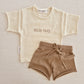 Little Bugs Knit Tee - Butter