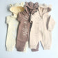 Miller & Co signature bear ear romper