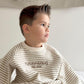 Kids Signature Crew | Chocolate Stripe