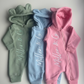 Miller & Co signature bear ear romper
