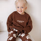 Cocoa Scalloped Knit Jumper | Winter Presale