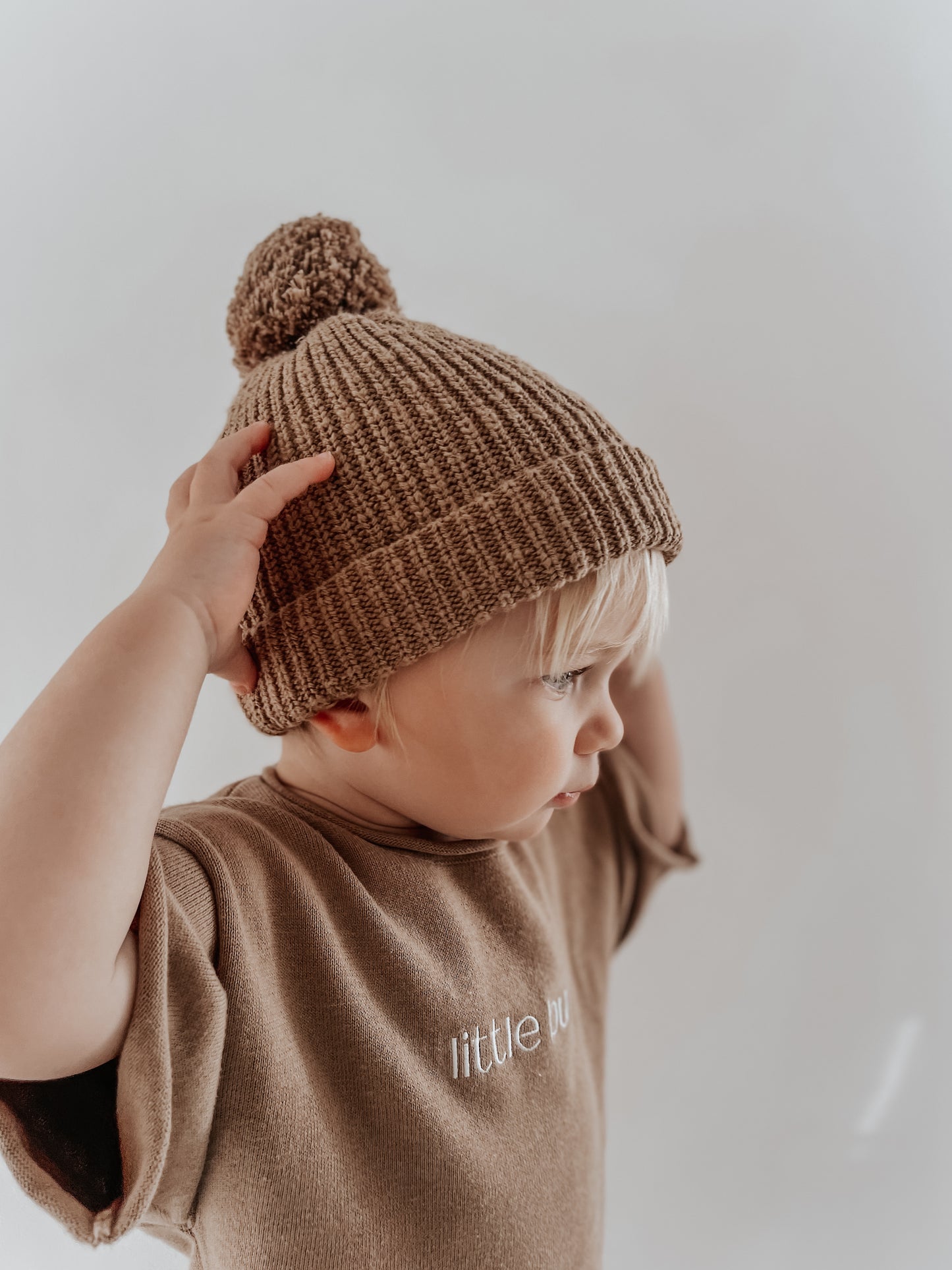 Little Bugs Beanie - Biscuit