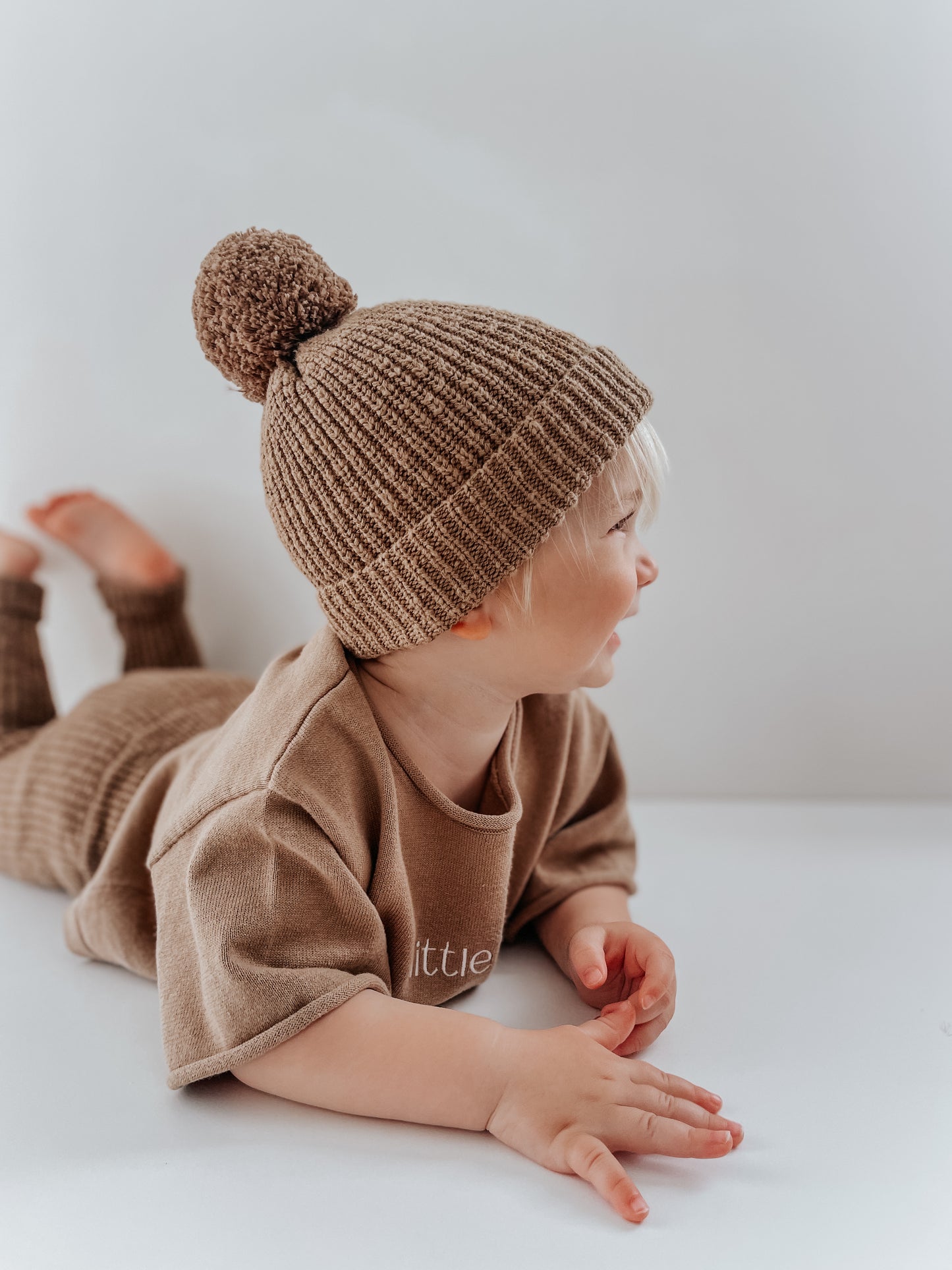 Little Bugs Knit Tee - Biscuit