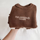 Cocoa Scalloped Knit Jumper | Winter Presale