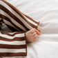 Wide Leg Stripe Pants | Cacao