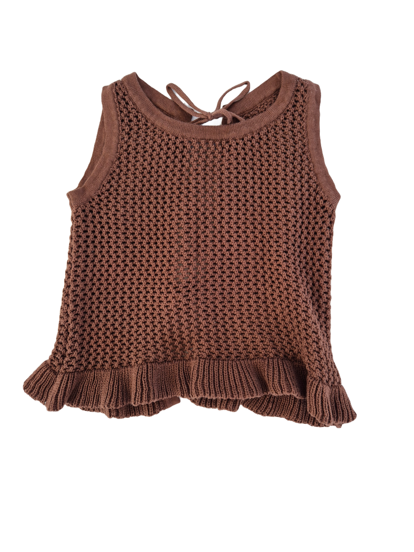 Cocoa Crochet Top