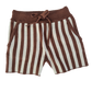 Cocoa Stripe Shorts