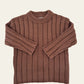 Wide Ribbed Knit Jumper | Cacao