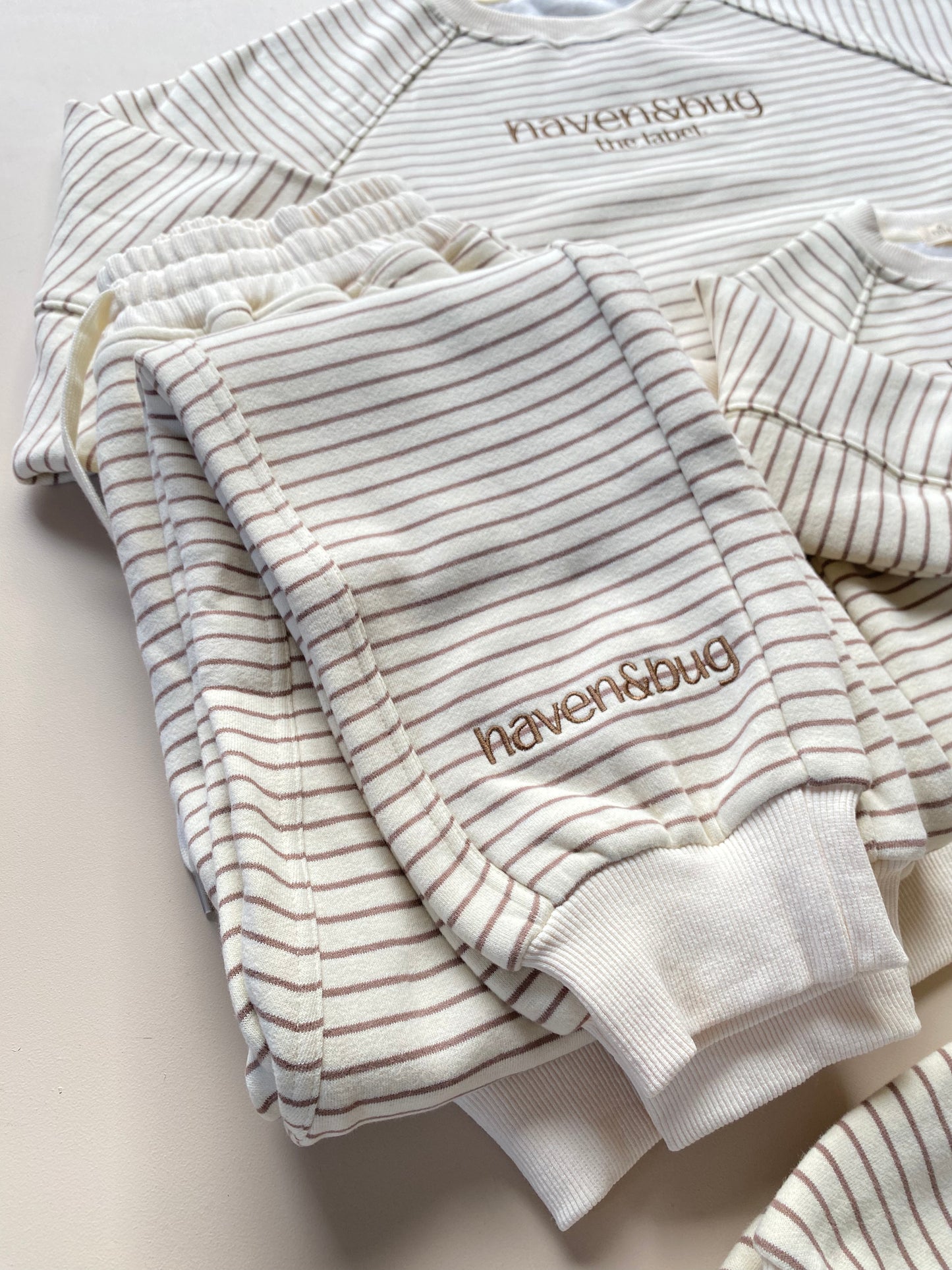 Kids Signature Crew | Chocolate Stripe