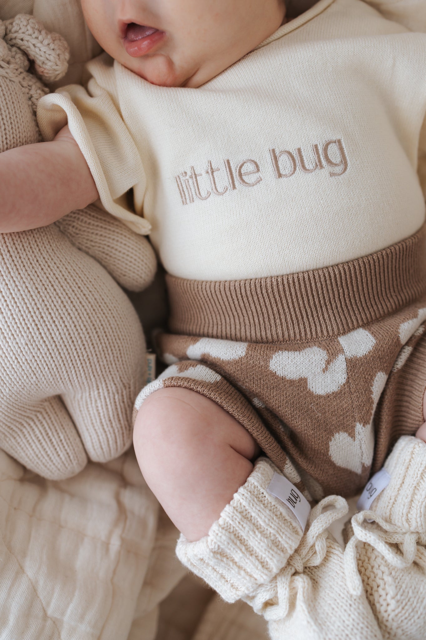 Little Bugs Knit Tee - Butter