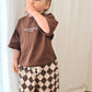 Cocoa Check Canvas Pants