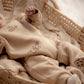 Honey Beige Bugs Romper