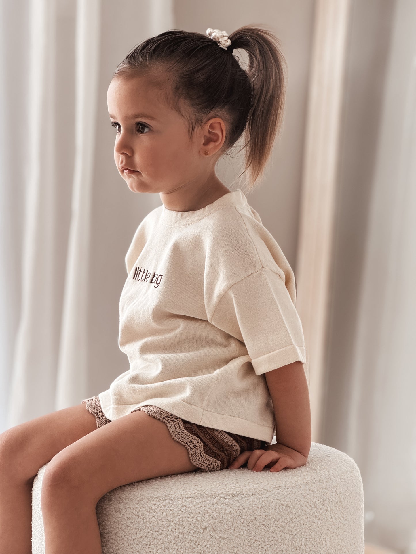 Little Bug Bow Tie Back Tee