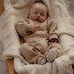 Honey Beige Bugs Romper