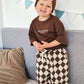 Cocoa Check Canvas Pants